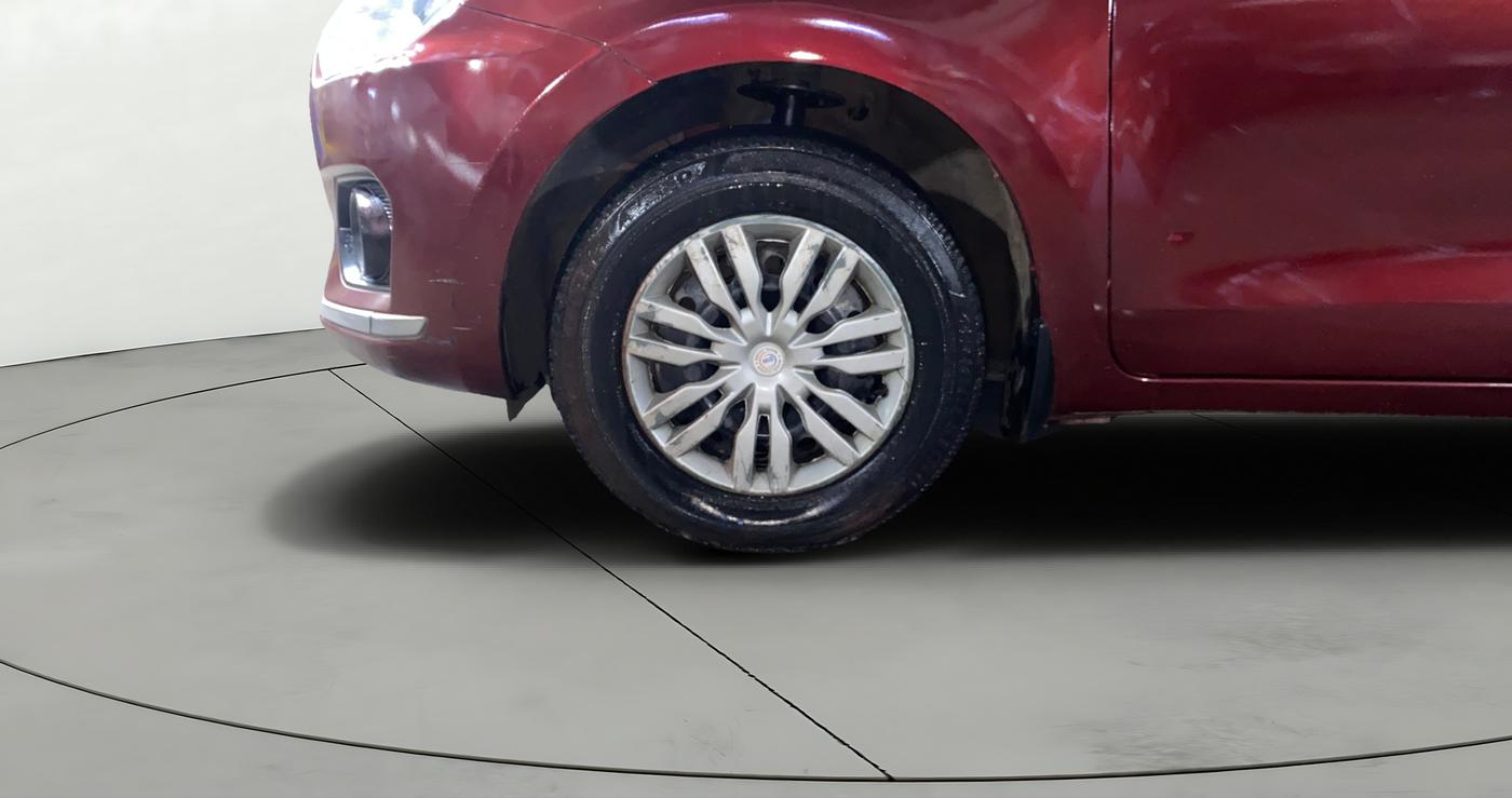 2018 Maruti Dzire VXI, Petrol, Manual, 94,507 km, Left Front Wheel