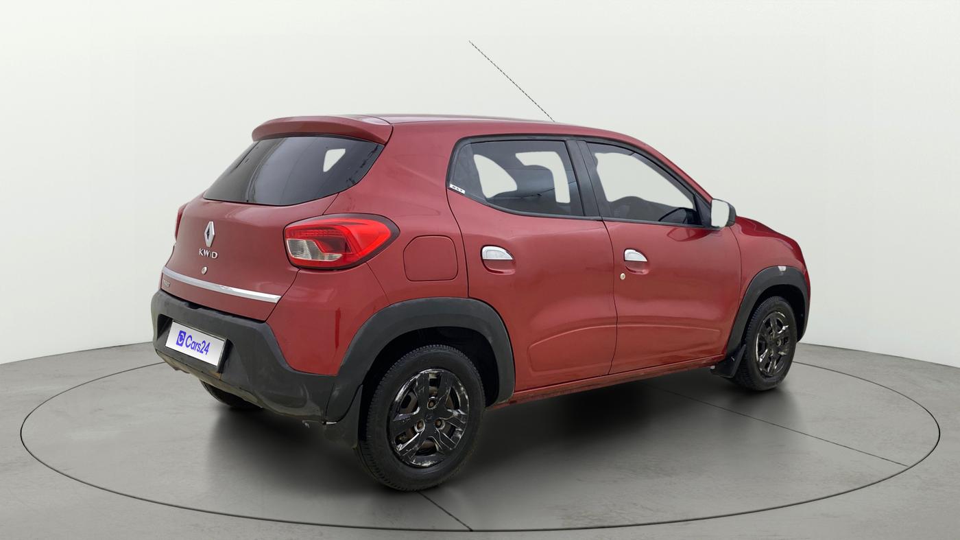 2018 Renault Kwid RXT 0.8, CNG, Manual, 1,24,087 km, Right Back Diagonal