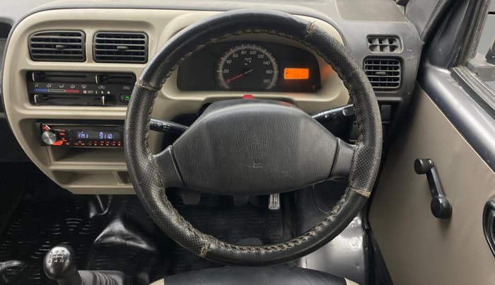 2018 Maruti Eeco 5 STR WITH A/C+HTR, Petrol, Manual, 75,826 km, Steering Wheel Close Up