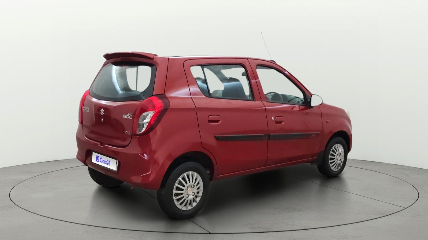 2013 Maruti Alto 800 VXI, Petrol, Manual, 74,603 km, Right Back Diagonal
