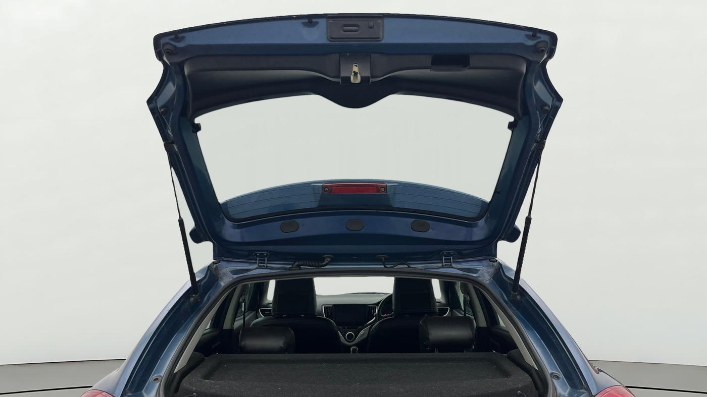 2018 Maruti Baleno ZETA CVT PETROL 1.2, Petrol, Automatic, 72,379 km, Boot Door Open