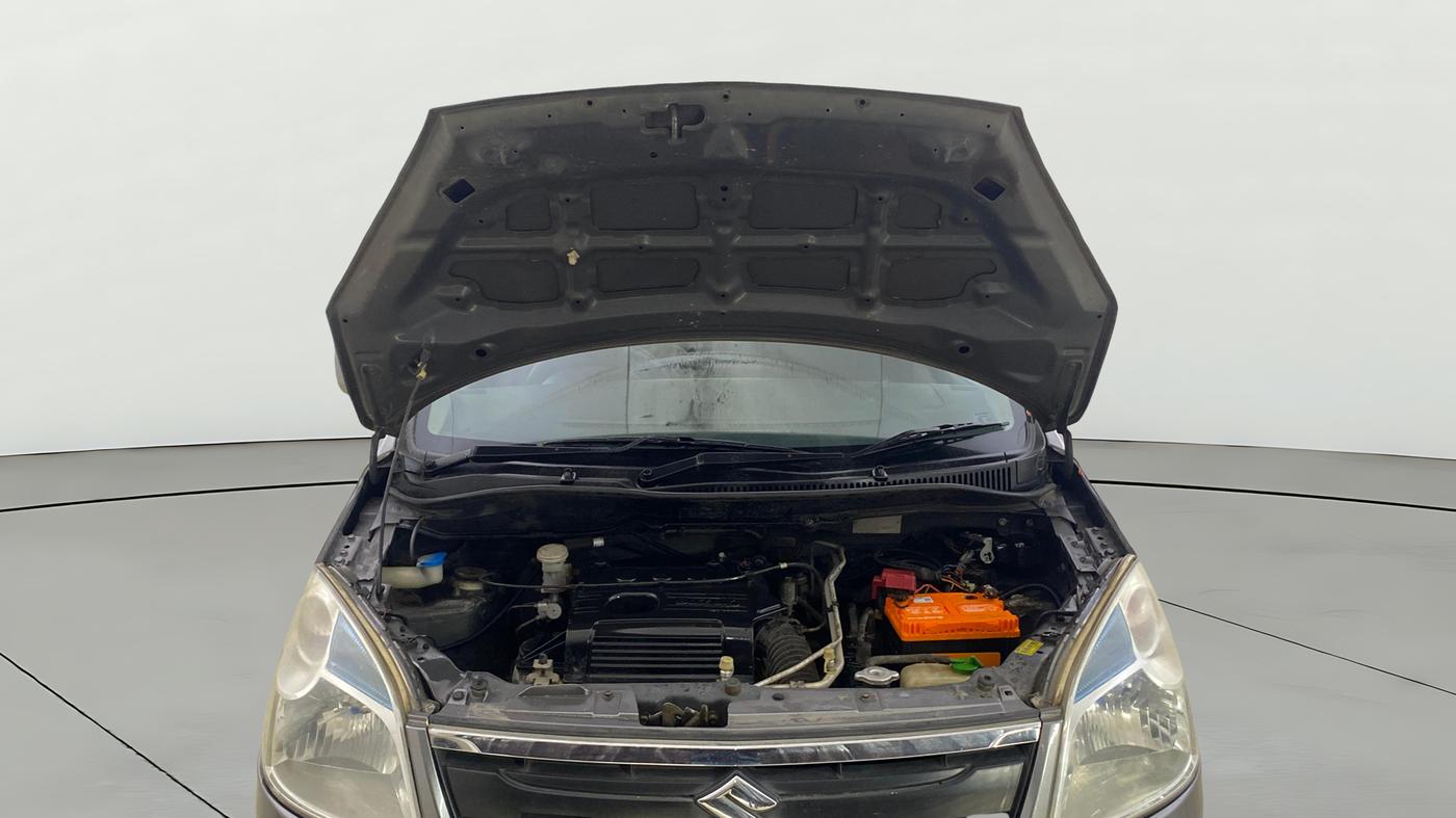 2017 Maruti Wagon R 1.0 VXI, Petrol, Manual, 46,655 km, Open Bonet