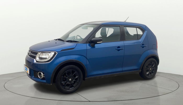 2018 Maruti IGNIS ALPHA 1.2 AMT DUAL TONE, Petrol, Automatic, 75,994 km, Left Front Diagonal