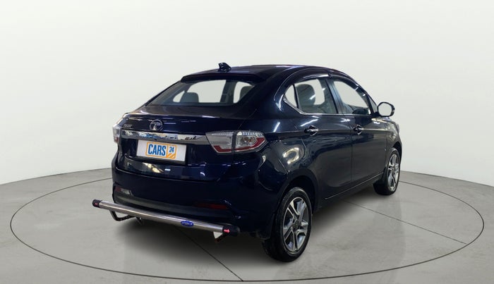 2022 Tata TIGOR XZ PLUS LEATHERETTE, Petrol, Manual, 8,341 km, Right Back Diagonal