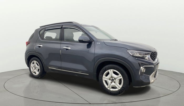 2020 KIA SONET HTX 1.0 IMT, Petrol, Manual, 74,360 km, Right Front Diagonal