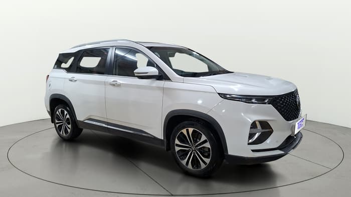 2021 MG HECTOR PLUS SHARP 1.5 PETROL TURBO CVT 6-STR, Petrol, Automatic, 95,485 km, Right Front Diagonal