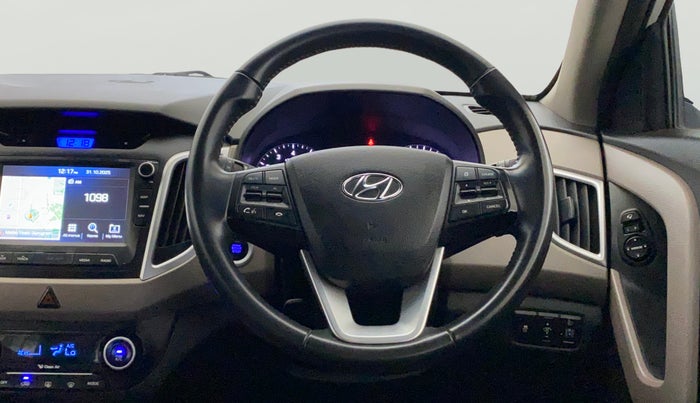 2018 Hyundai Creta SX (O) 1.6 PETROL, Petrol, Manual, 39,859 km, Steering Wheel Close Up