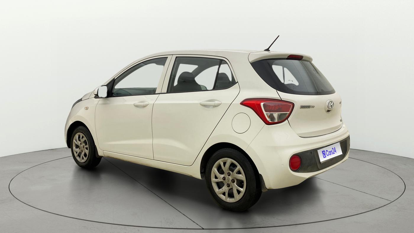 2017 Hyundai Grand i10 SPORTZ 1.2 KAPPA VTVT, CNG, Manual, 50,209 km, Left Back Diagonal