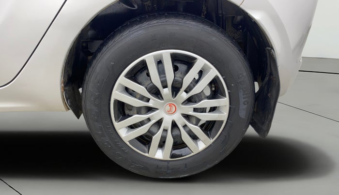 2018 Tata Tiago XZ PETROL, Petrol, Manual, 1,07,695 km, Left Rear Wheel