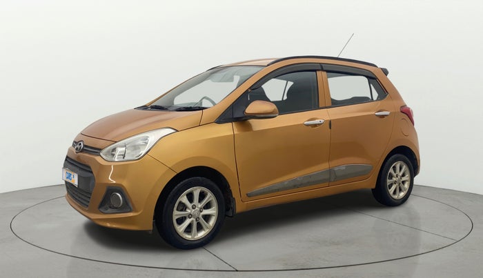 2015 Hyundai Grand i10 ASTA AT 1.2 KAPPA VTVT, Petrol, Automatic, 61,350 km, Left Front Diagonal