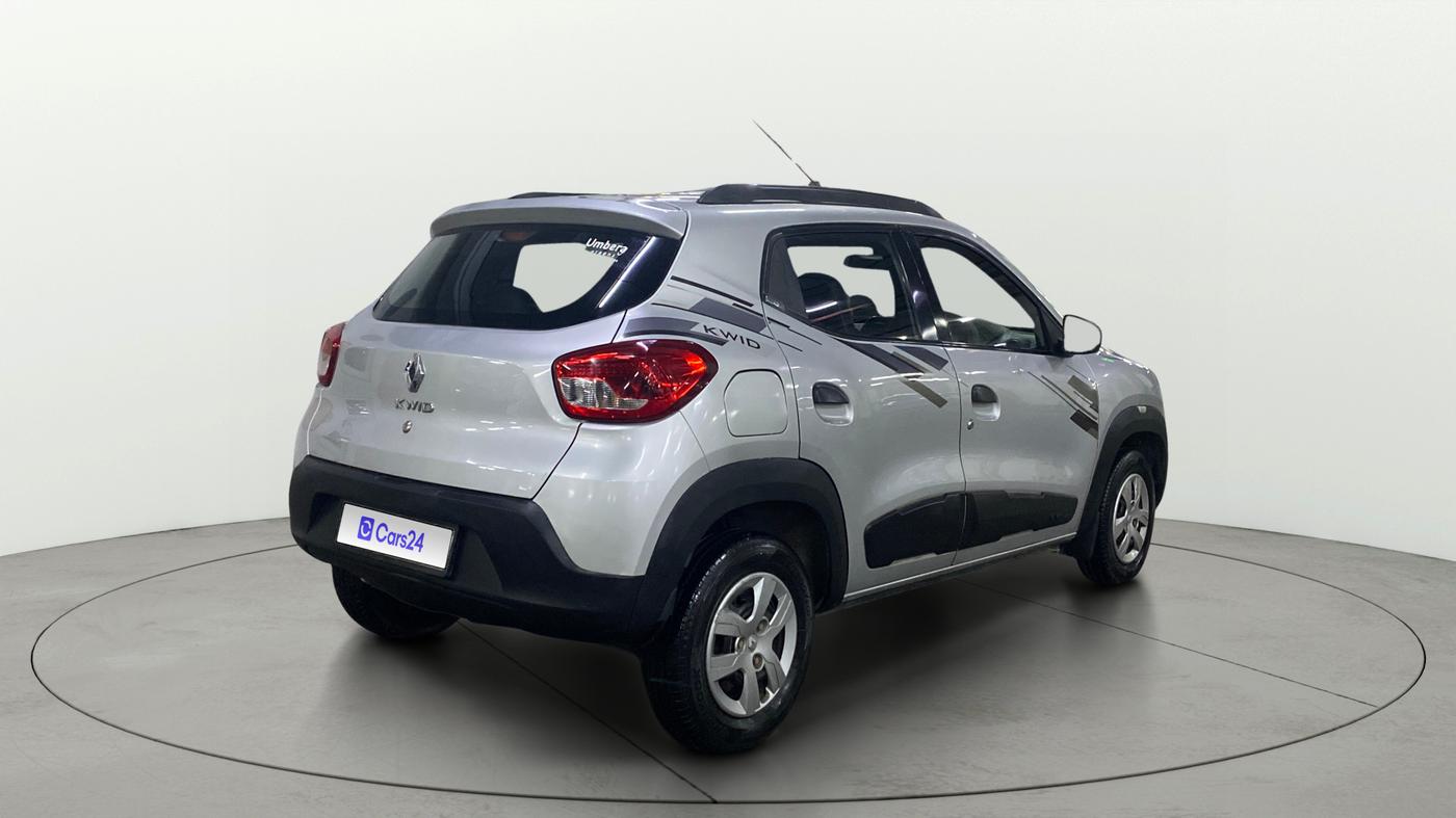 2017 Renault Kwid RXT 1.0, Petrol, Manual, 69,423 km, Right Back Diagonal
