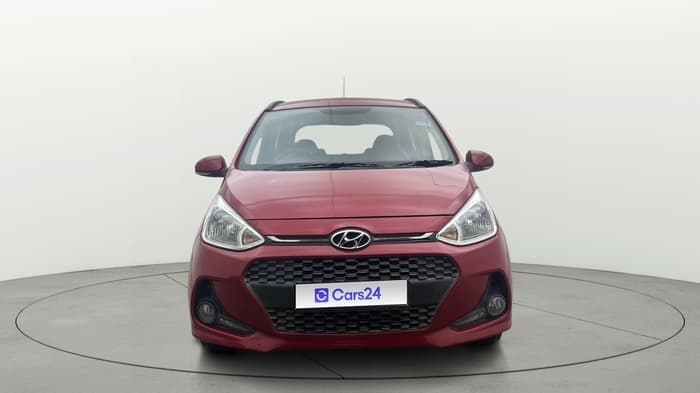 2017 Hyundai Grand i10 SPORTZ (O) AT 1.2 KAPPA VTVT, Petrol, Automatic, 72,616 km, Front