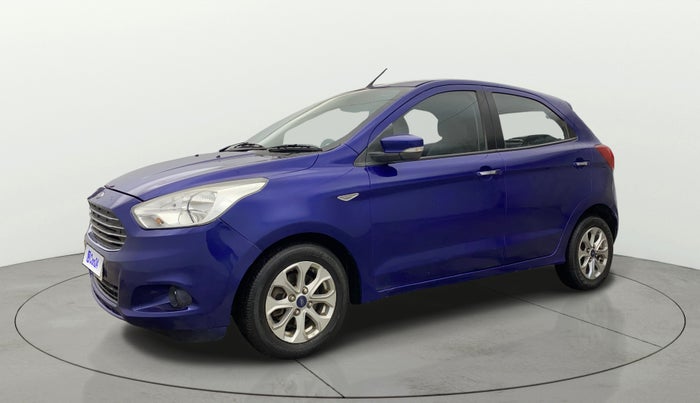 2016 Ford New Figo TITANIUM 1.2 PETROL MT, Petrol, Manual, 84,704 km, Left Front Diagonal