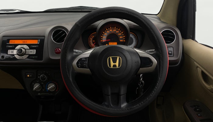 2013 Honda Brio S MT, Petrol, Manual, 57,028 km, Steering Wheel Close Up