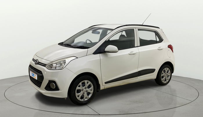 2015 Hyundai Grand i10 SPORTZ 1.2 KAPPA VTVT, Petrol, Manual, 69,920 km, Left Front Diagonal