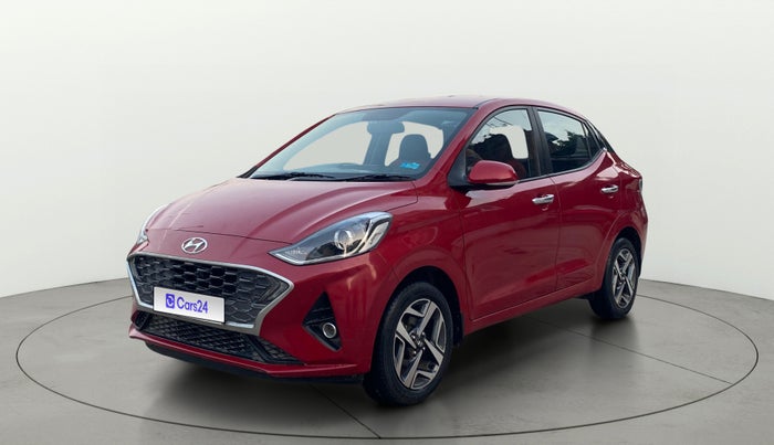 2020 Hyundai AURA SX 1.2 (O), Petrol, Manual, 21,408 km, Left Front Diagonal