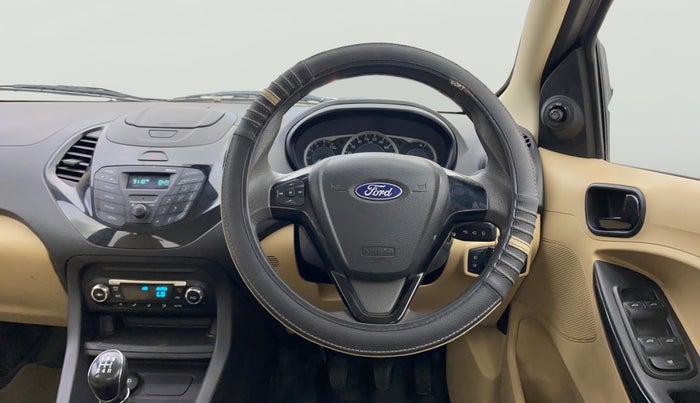 2017 Ford Figo Aspire TITANIUM1.5 DIESEL, Diesel, Manual, 1,11,625 km, Steering Wheel Close Up