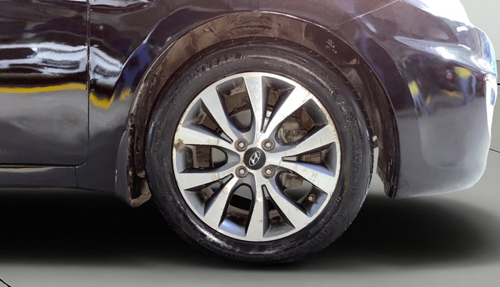 2014 Hyundai Verna FLUIDIC 1.4 VTVT CX, Petrol, Manual, 60,889 km, Right Front Wheel