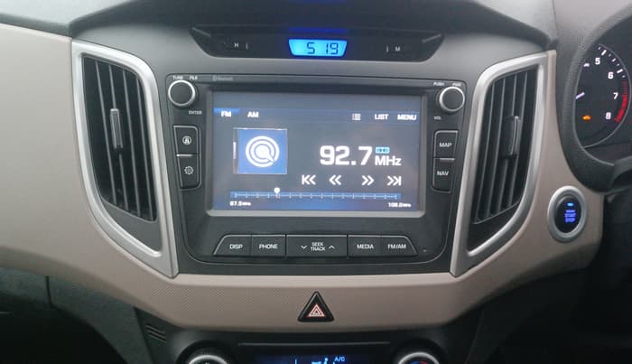2017 Hyundai Creta SX PLUS AT 1.6 PETROL, Petrol, Automatic, 59,262 km, Air Conditioner