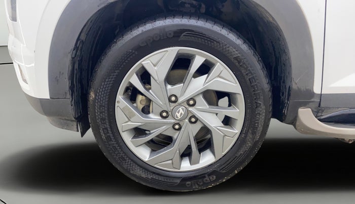 2020 Hyundai Creta SX (O) 1.4 TURBO DCT, Petrol, Automatic, 67,600 km, Left Front Wheel