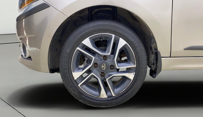 2019 Tata TIGOR XZA PETROL, Petrol, Automatic, 24,930 km, Left Front Wheel