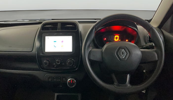 2019 Renault Kwid RXT 1.0 AMT (O), Petrol, Automatic, 47,998 km, Steering Wheel Close Up