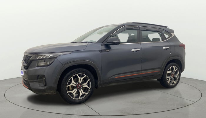 2022 KIA SELTOS X LINE 1.5 DIESEL AT, Diesel, Automatic, 1,08,437 km, Left Front Diagonal