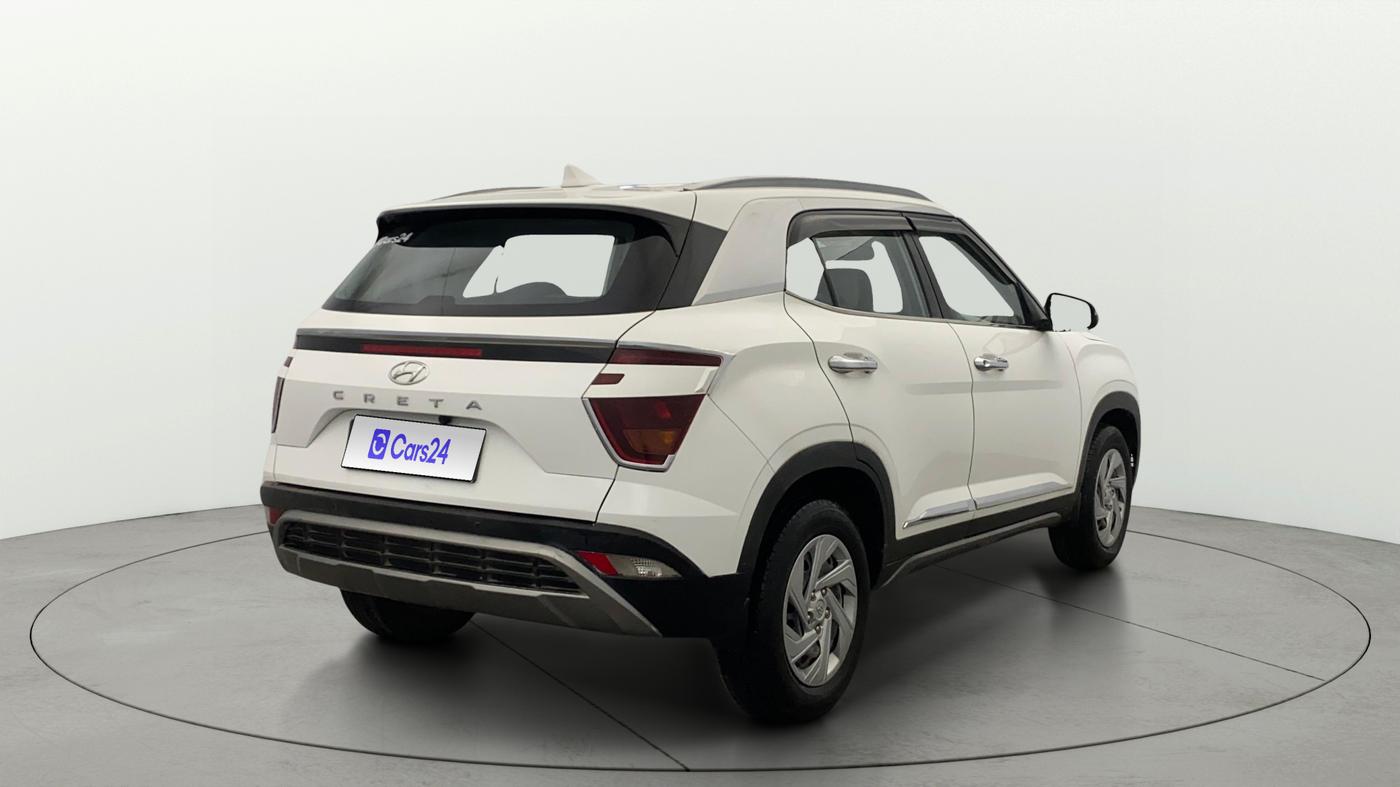 2021 Hyundai Creta EX 1.5 DIESEL, Diesel, Manual, 53,967 km, Right Back Diagonal