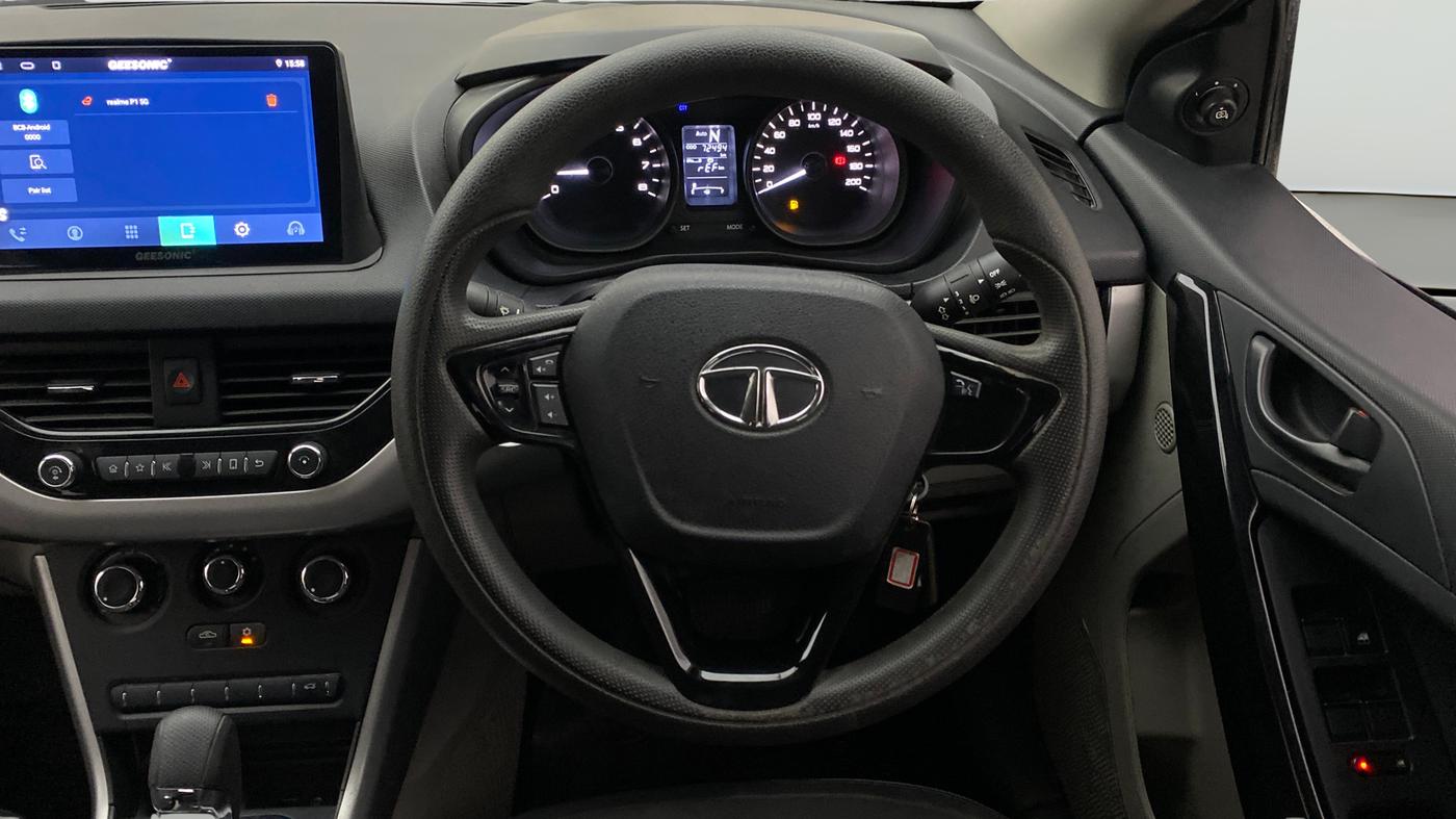 2018 Tata NEXON XMA PETROL, Petrol, Automatic, 72,507 km, Steering Wheel Close Up