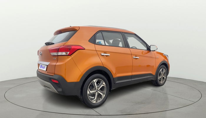 2018 Hyundai Creta SX AT 1.6 PETROL, Petrol, Automatic, 43,903 km, Right Back Diagonal