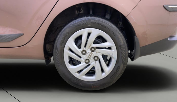 2021 Hyundai AURA S 1.2 CNG, CNG, Manual, 29,152 km, Left Rear Wheel