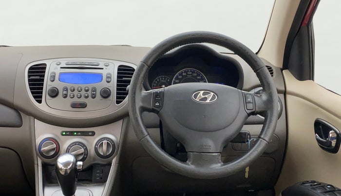 2013 Hyundai i10 ASTA 1.2 AT SUNROOF, Petrol, Automatic, 50,444 km, Steering Wheel Close Up