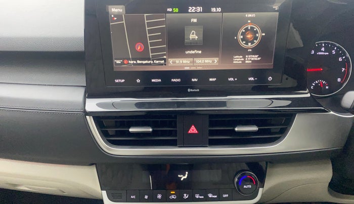 2021 KIA SELTOS HTX IVT 1.5 PETROL, Petrol, Automatic, 19,469 km, Air Conditioner