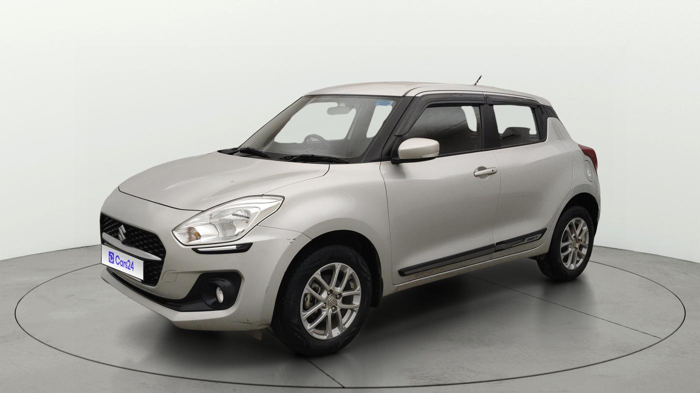 2021 Maruti Swift ZXI AMT, Petrol, Automatic, 46,920 km, Left Front Diagonal