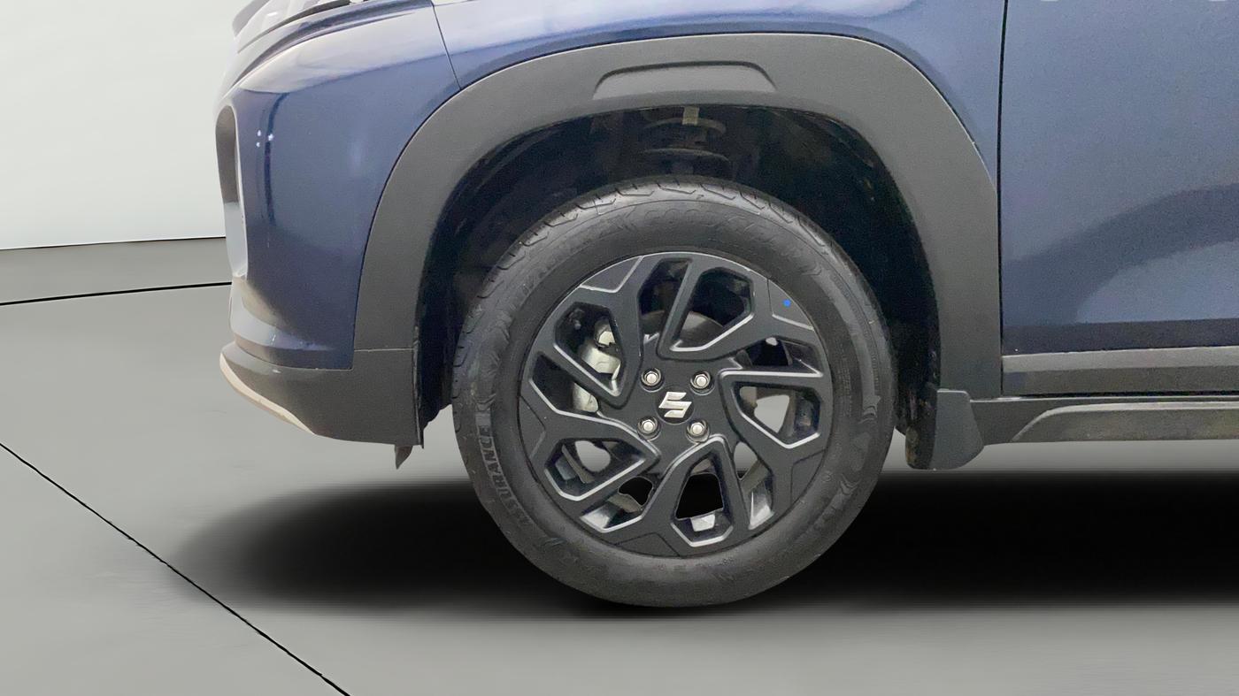2024 Maruti FRONX DELTA PLUS 1.2L AGS, Petrol, Automatic, 28,137 km, Left Front Wheel