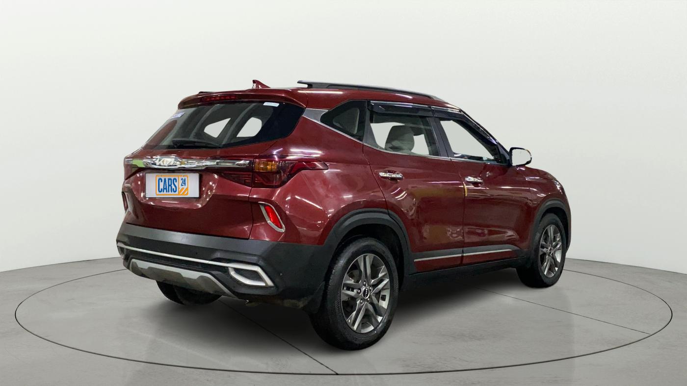 2021 KIA SELTOS HTX IVT 1.5 PETROL, Petrol, Automatic, 88,229 km, Right Back Diagonal