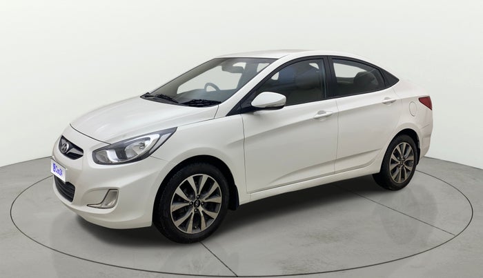 2013 Hyundai Verna FLUIDIC 1.6 CRDI SX, Diesel, Manual, 96,675 km, Left Front Diagonal