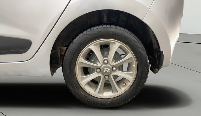 2015 Hyundai Grand i10 ASTA (O) 1.2 KAPPA VTVT, Petrol, Manual, 71,429 km, Left Rear Wheel