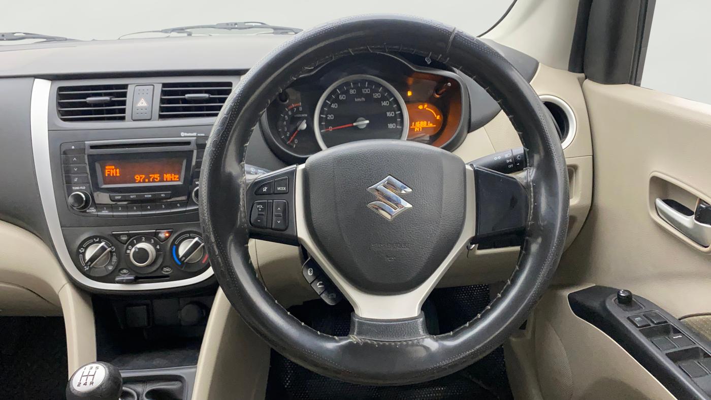 2019 Maruti Celerio ZXI, Petrol, Manual, 1,16,834 km, Steering Wheel Close Up