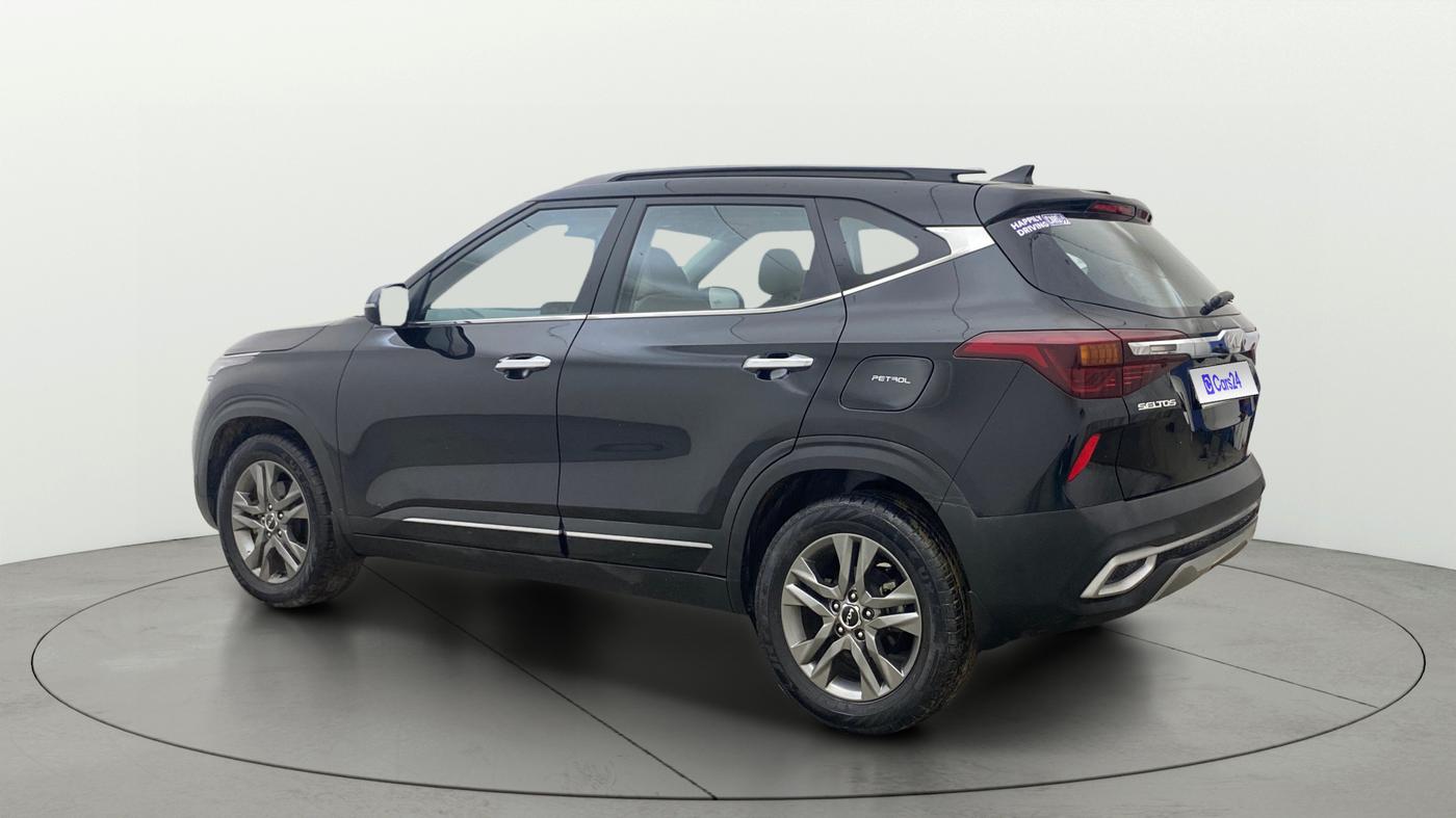 2023 KIA SELTOS HTX IVT, Petrol, Automatic, 21,553 km, Left Back Diagonal