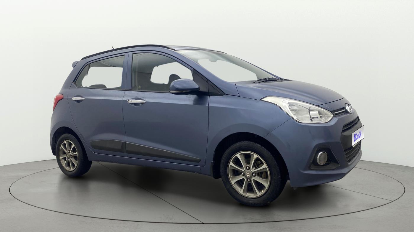 2013 Hyundai Grand i10 ASTA (O) 1.2 KAPPA VTVT, Petrol, Manual, 72,843 km, Right Front Diagonal