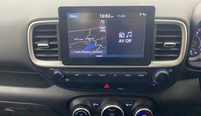 2019 Hyundai VENUE SX PLUS 1.0 TURBO DCT, Petrol, Automatic, 39,728 km, Air Conditioner