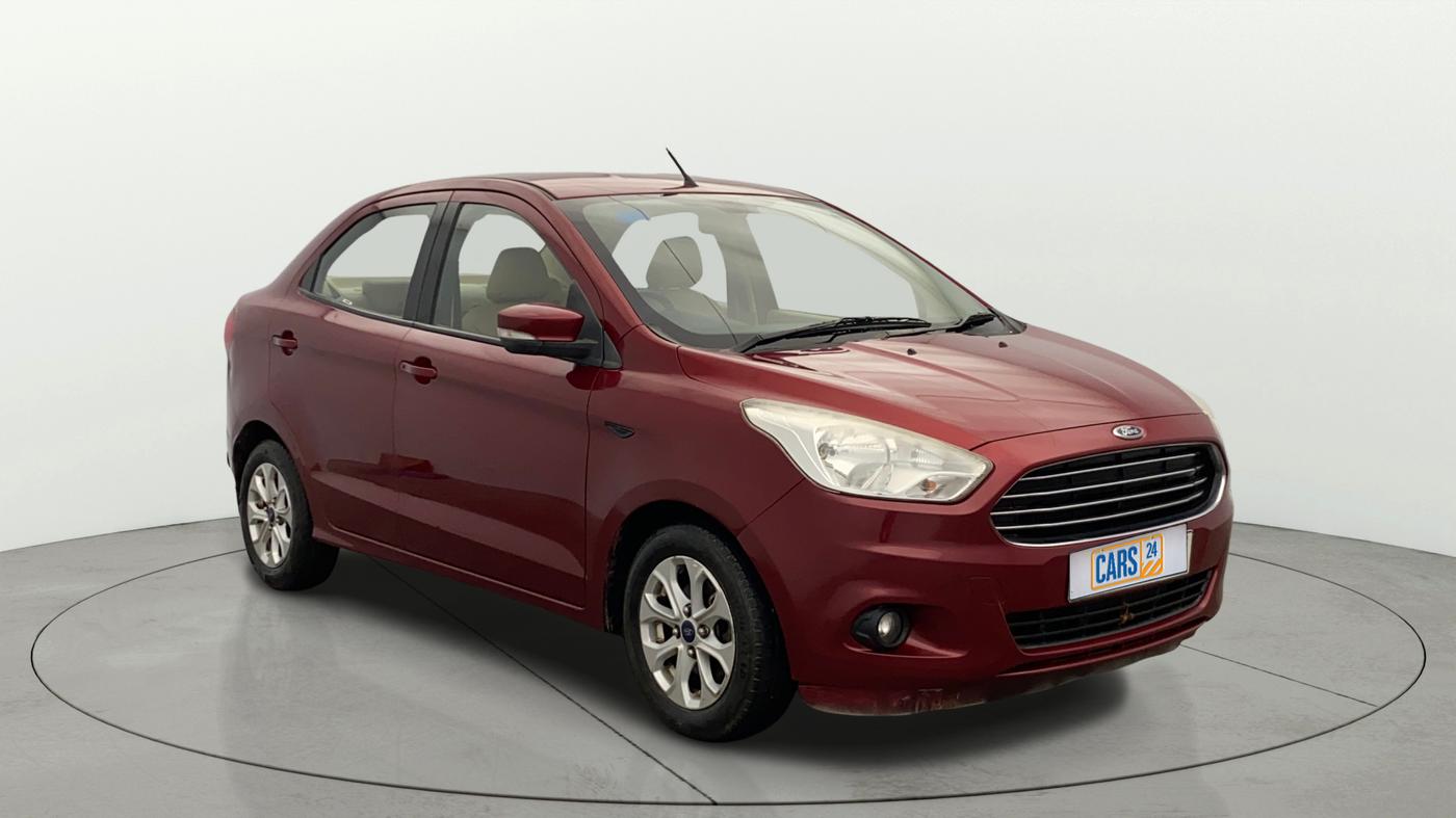 2017 Ford Figo Aspire TITANIUM 1.2 PETROL, Petrol, Manual, 38,729 km, Right Front Diagonal