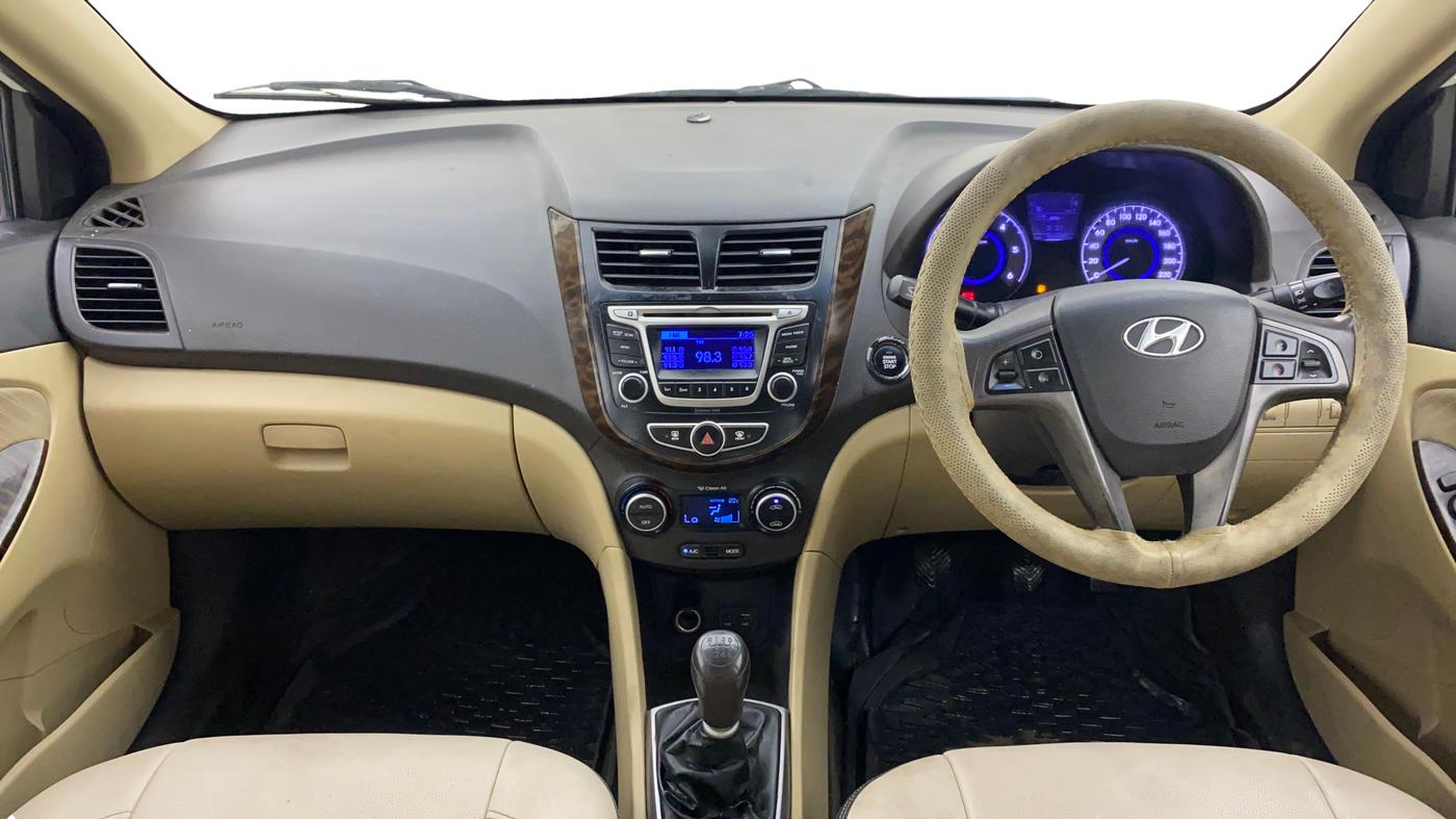 2015 Hyundai Verna FLUIDIC 1.6 CRDI S(O) 4S, Diesel, Manual, 99,789 km, Dashboard