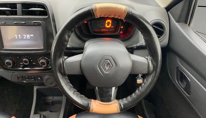 2015 Renault Kwid RXT 0.8, Petrol, Manual, 75,750 km, Steering Wheel Close Up