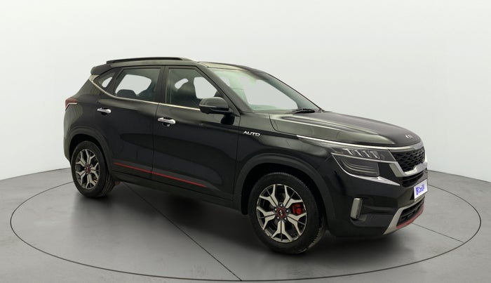 2020 KIA SELTOS GTX PLUS AT 1.5 DIESEL, Diesel, Automatic, 1,22,874 km, Right Front Diagonal