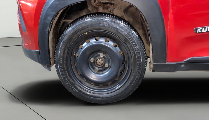 2017 Mahindra KUV 100 NXT K6+ P 6 STR, Petrol, Manual, 22,679 km, Left Front Wheel