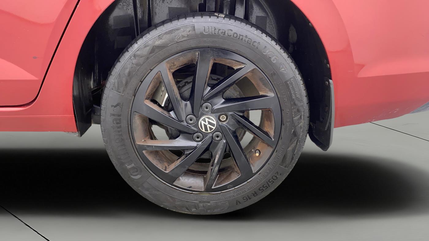 2023 Volkswagen VIRTUS GT PLUS TSI 1.5 EVO DSG, Petrol, Automatic, 70,221 km, Left Rear Wheel