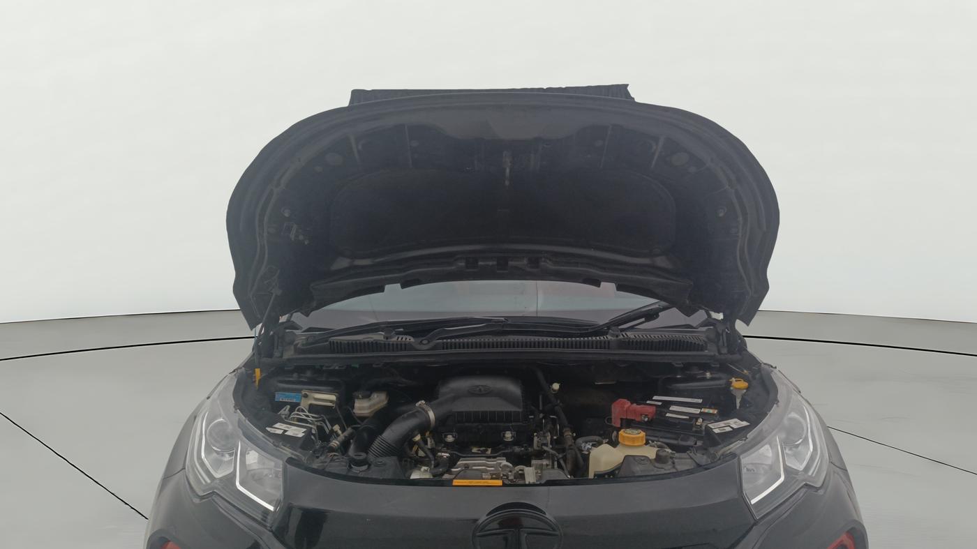 2023 Tata NEXON XZA PLUS LUX SUNROOF RED DARK PETROL, Petrol, Automatic, 29,740 km, Open Bonet