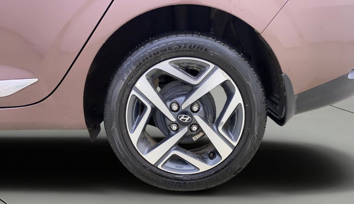 2021 Hyundai AURA S 1.2 CNG, CNG, Manual, 27,201 km, Left Rear Wheel